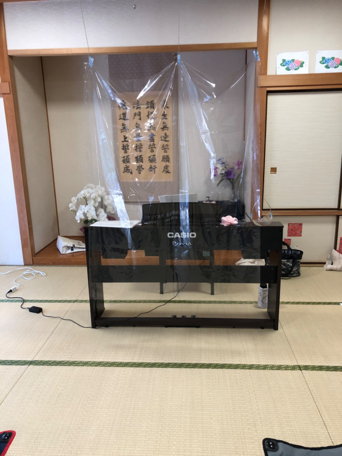 高齢者会館での歌のレッスンが始まりました